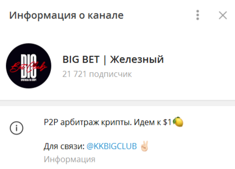 Разоблачение каппера BIG BET ЖЕЛЕЗНЫЙ, отзывы